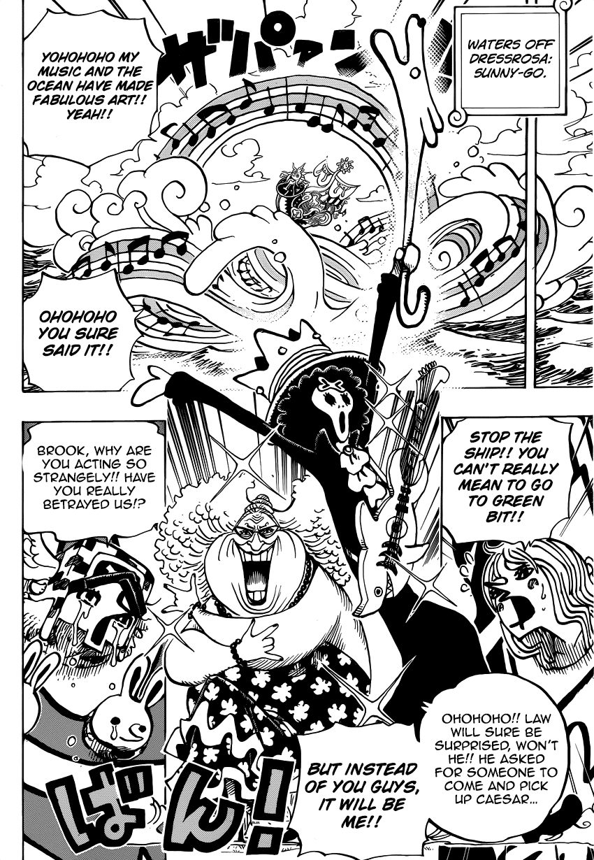 One Piece, Chapter 722 image 14